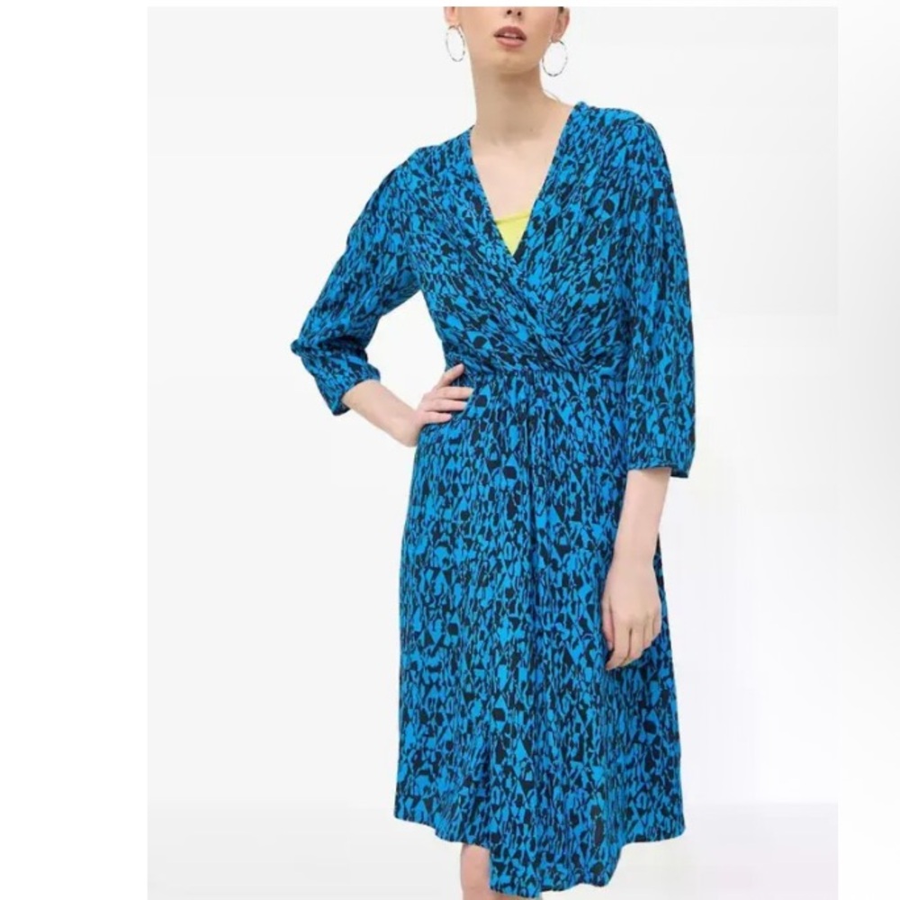 Boss Abstract Print Dress
